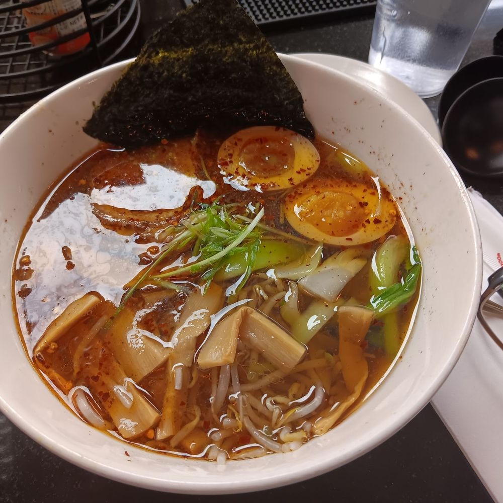 Noodle Boulevard - Ramen with veggies in the best pork broth I've ever had! - Ramen Near Me - Cary, North Carolina