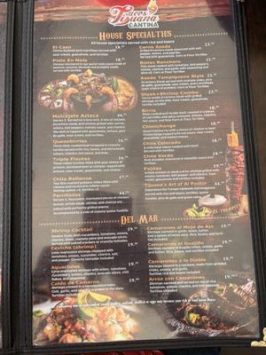 Menu photo 4 Tacos Tijuana Cantina Reno, NV