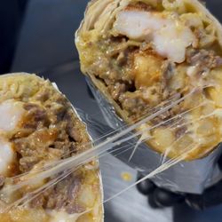 The Real Taco - Surf and turf burrito