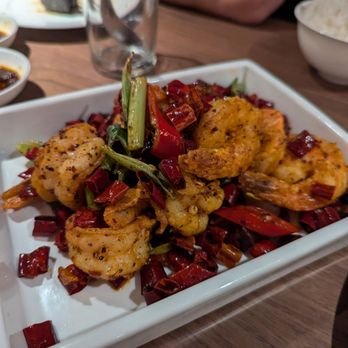 Yong Chuan - Ma La Prawns - good - Coffee & Tea Near Me - New York, New York Yong Chuan - Ma La Prawns - good - Coffee & Tea Near Me - New York, New York