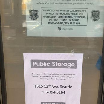 Public Storage - Janelle at 13th Ave is not helpful. - Self Storage Near Me - Seattle, Washington Public Storage - Janelle at 13th Ave is not helpful. - Self Storage Near Me - Seattle, Washington