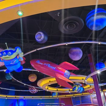 Alien Pizza Planet - Interior ceiling - Pizza Near Me - Anaheim, California Alien Pizza Planet - Interior ceiling - Pizza Near Me - Anaheim, California