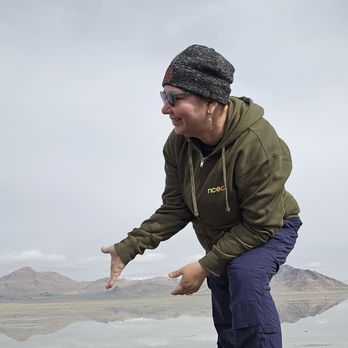 Bonneville Salt Flats - Goofy selfie - Local Flavor Near Me Bonneville Salt Flats - Goofy selfie - Local Flavor Near Me
