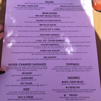 Kardinal Hall - Sunday menu - Beer Gardens Near Me - Charlottesville, Virginia Kardinal Hall - Sunday menu - Beer Gardens Near Me - Charlottesville, Virginia