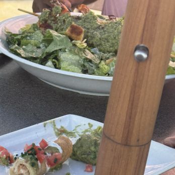 Parkers' Lighthouse - Caesar Salad with grilled shrimp - Seafood Near Me - Long Beach, California Parkers' Lighthouse - Caesar Salad with grilled shrimp - Seafood Near Me - Long Beach, California
