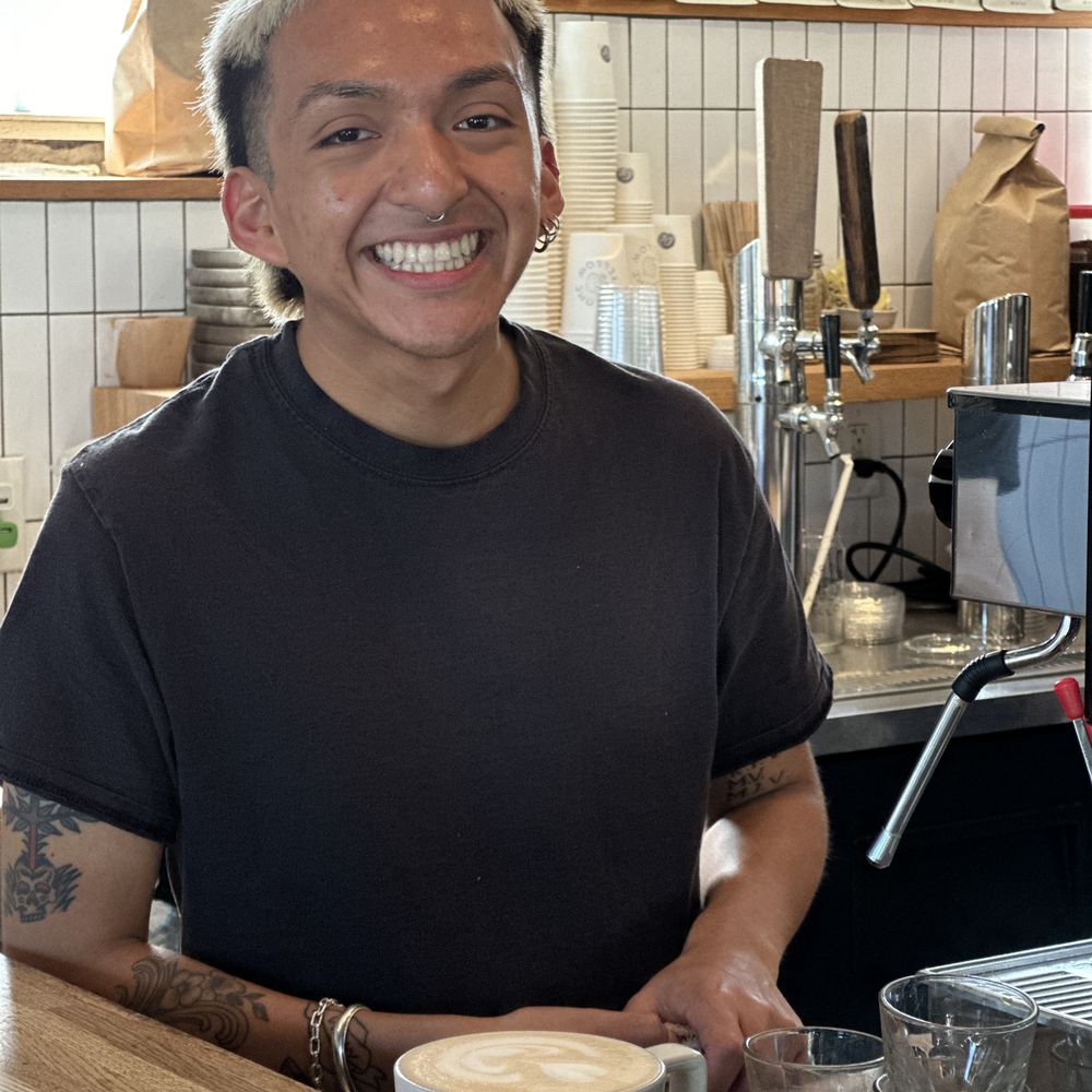 Chrome Yellow  - The wonderful barista! - Coffee & Tea Near Me - Atlanta, Georgia