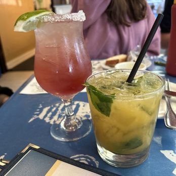 Sandbar & Grill - Pomegranate margarita & mango mojito - Seafood Near Me - Monterey, California Sandbar & Grill - Pomegranate margarita & mango mojito - Seafood Near Me - Monterey, California