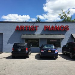 Artist Pianos - Storefront shot by Alex at the Syracuse store!