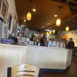 The serving area. The serving area.