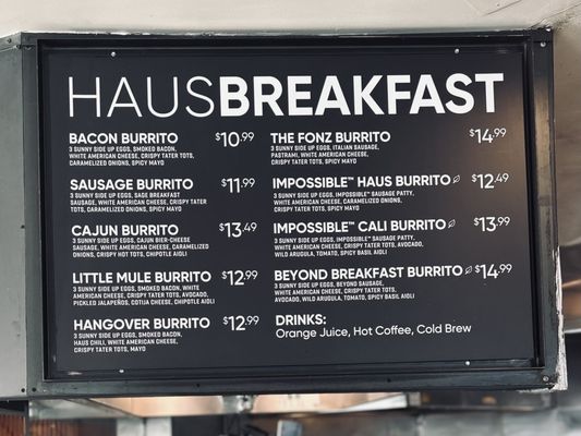Menu photo 2 Bad - Ass Breakfast Burritos Los Angeles, CA