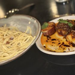 Pa’La Downtown - Carbonara and Japanese sweet potato