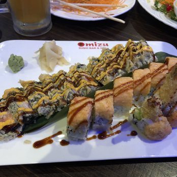 Omizu - Godzilla roll and snow mountain rool - Japanese Near Me - Parma, Ohio Omizu - Godzilla roll and snow mountain rool - Japanese Near Me - Parma, Ohio