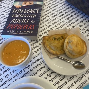 Travelmug Cafe - Affogato with vanilla ice cream, empanadas, and tomato soup. - Coffee & Tea Near Me - Boston, Massachusetts