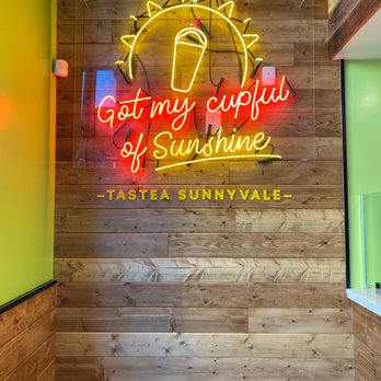 Tastea - Cute Instragrammable wall. - Coffee & Tea Near Me - Sunnyvale, California Tastea - Cute Instragrammable wall. - Coffee & Tea Near Me - Sunnyvale, California