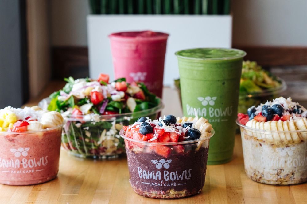 Food from Bahia Bowls