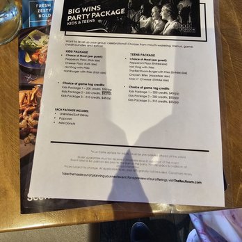 The Rec Room - Rec room menu options for parties - Arcades Near Me - London, Ontario The Rec Room - Rec room menu options for parties - Arcades Near Me - London, Ontario