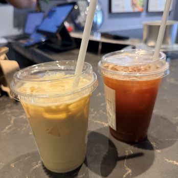 And Banh Mi - Jasmine, milk, tea and strawberry matcha tea. - Vietnamese Near Me - Toronto, Ontario And Banh Mi - Jasmine, milk, tea and strawberry matcha tea. - Vietnamese Near Me - Toronto, Ontario
