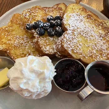Namo Café Bistro - Edmonton Trail - Brioche French Toast with Berry Compote - Breakfast & Brunch Near Me - Calgary, Alberta
