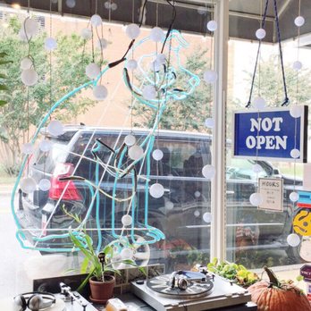 Deep Groove - Charming window display - Vinyl Records Near Me - Richmond, Virginia