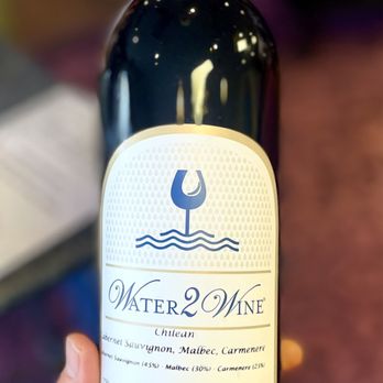 Water 2 Wine - My take-home wine bottle (Chilean Cab-Malbec-Carmenere) - Wine Bars Near Me - Littleton, Colorado Water 2 Wine - My take-home wine bottle (Chilean Cab-Malbec-Carmenere) - Wine Bars Near Me - Littleton, Colorado