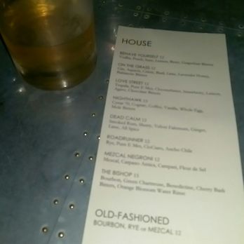 The Victor Bar - The menu - Cocktail Bars Near Me - Chicago, Illinois