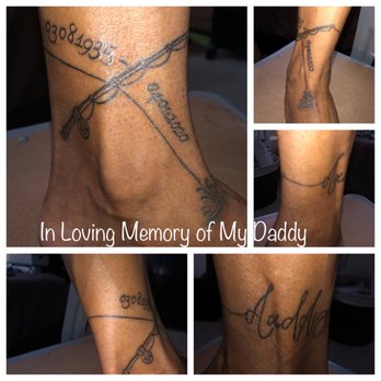Pretty In Ink Tattoos - "Gone Fishing" Memorial Tattoo by Jackie @ Pretty In Ink - Henna Artists Near Me - Bowie, Maryland Pretty In Ink Tattoos - "Gone Fishing" Memorial Tattoo by Jackie @ Pretty In Ink - Henna Artists Near Me - Bowie, Maryland