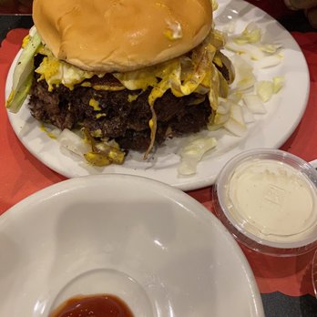 Schoops Hamburgers - Triple bacon cheeseburger - Burgers Near Me - Tinley Park, Illinois Schoops Hamburgers - Triple bacon cheeseburger - Burgers Near Me - Tinley Park, Illinois