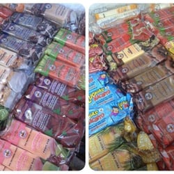 Paleteria Y Dulceria Jessie - They have a large variety of fruit bars at a low price of $5.25 a dozen mix and match