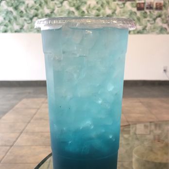Fuel Good Nutrition - Blue Lagoon "Blue Coconut" (32oz - $9) Note: It's Huge!!  Comes only in one big size. - Juice Bars & Smoothies Near Me - Glendora, California
