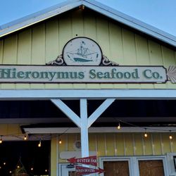 Hieronymus Seafood Restaurant & Oyster Bar - Rear entry from the parking lot.