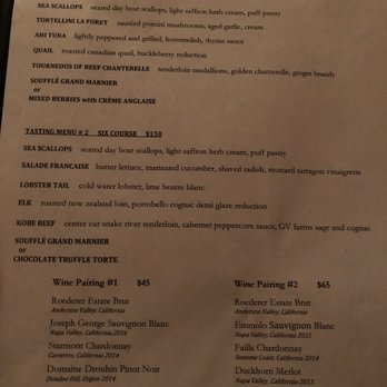 La Foret - Menu - French Near Me - San Jose, California La Foret - Menu - French Near Me - San Jose, California