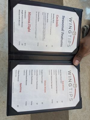 Menu photo 1 Wingtips Lounge St. Louis, MO
