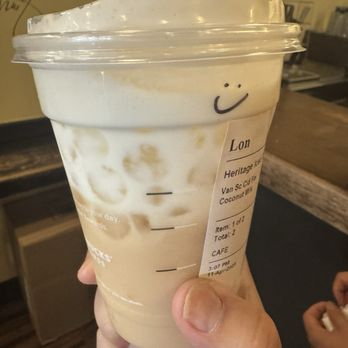 Starbucks - Cantaloupe milk tea - Coffee & Tea Near Me - Seattle, Washington