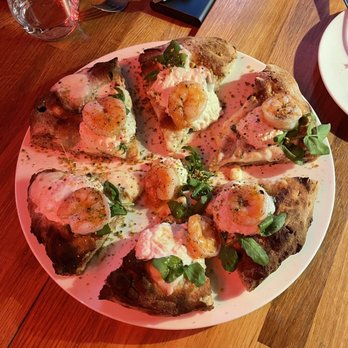 Savô - Red prawn pizza - Pizza Near Me - Milan, Michigan