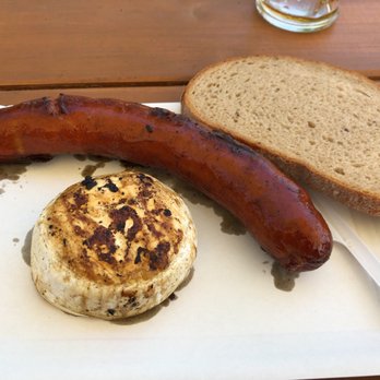 Hospoda Na Hradbách - Lunch. Kielbasa and cheese. Yay me - Brasseries Near Me - Praha 2, Puerto Rico