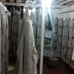 Fiesta Nacional del Salame - Club Unión - La piecita donde se curan y estacionan los salames, 45 días a temperatura y humedad controlada.