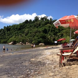 Balacobacco Beach Bar - View from our beach chairs
