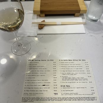 Fuku Omakase - Menu - Sushi Bars Near Me - New York, New York Fuku Omakase - Menu - Sushi Bars Near Me - New York, New York