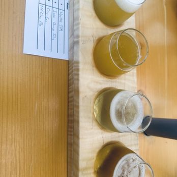 Upstate Brewing - Beer Flight - Breweries Near Me - Watkins Glen, New York