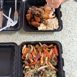 Inka Chicken Bar - 1/2 chicken and lomo saltado