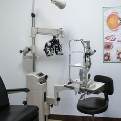 Stanton Optical - Eye Exam Room at Stanton Optical store in Fair Oaks, CA 95628