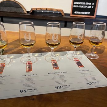 High West Distillery - Tasting of High West 101 Flight - Distilleries Near Me - Wanship, Utah High West Distillery - Tasting of High West 101 Flight - Distilleries Near Me - Wanship, Utah