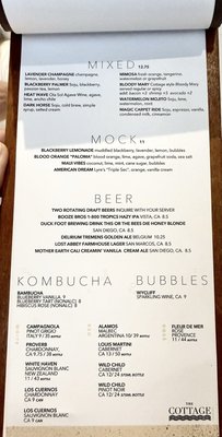 Menu photo 2 The Cottage Encinitas, CA