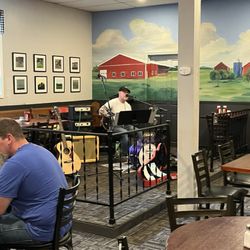 Potters Farm to Fork - Live music in the back room