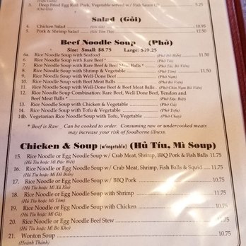 Pho 99 Authentic Vietnamese - Menu as of 10/2018 - Vietnamese Near Me - Shoreline, Washington Pho 99 Authentic Vietnamese - Menu as of 10/2018 - Vietnamese Near Me - Shoreline, Washington
