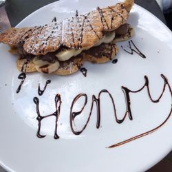 Mrs. Waffel - Mrs. Waffle mit Banane