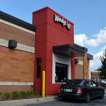 Wendy's - a car parked in front of a restaurant - Fast Food Near Me - Brevard, North Carolina