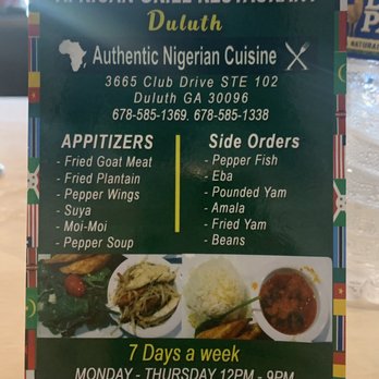 THE AFRICAN GRILL - Updated October 2025 - 15 Photos & 13 Reviews ...