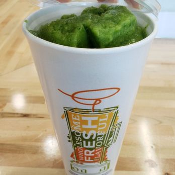 Tropical Smoothie Cafe - 11-21-2018 Island Green - Spinach, Kale, Mango, Pineapple & Banana #410Calories - Juice Bars & Smoothies Near Me - Owings Mills, Maryland Tropical Smoothie Cafe - 11-21-2018 Island Green - Spinach, Kale, Mango, Pineapple & Banana #410Calories - Juice Bars & Smoothies Near Me - Owings Mills, Maryland