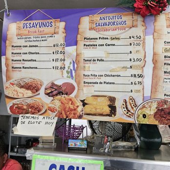 Pupuseria Brisas de Acajutla - Menu - Salvadoran Near Me - Long Beach, California
